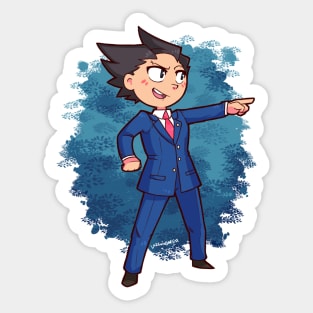 Phoenix Wright ~ Objection! Sticker